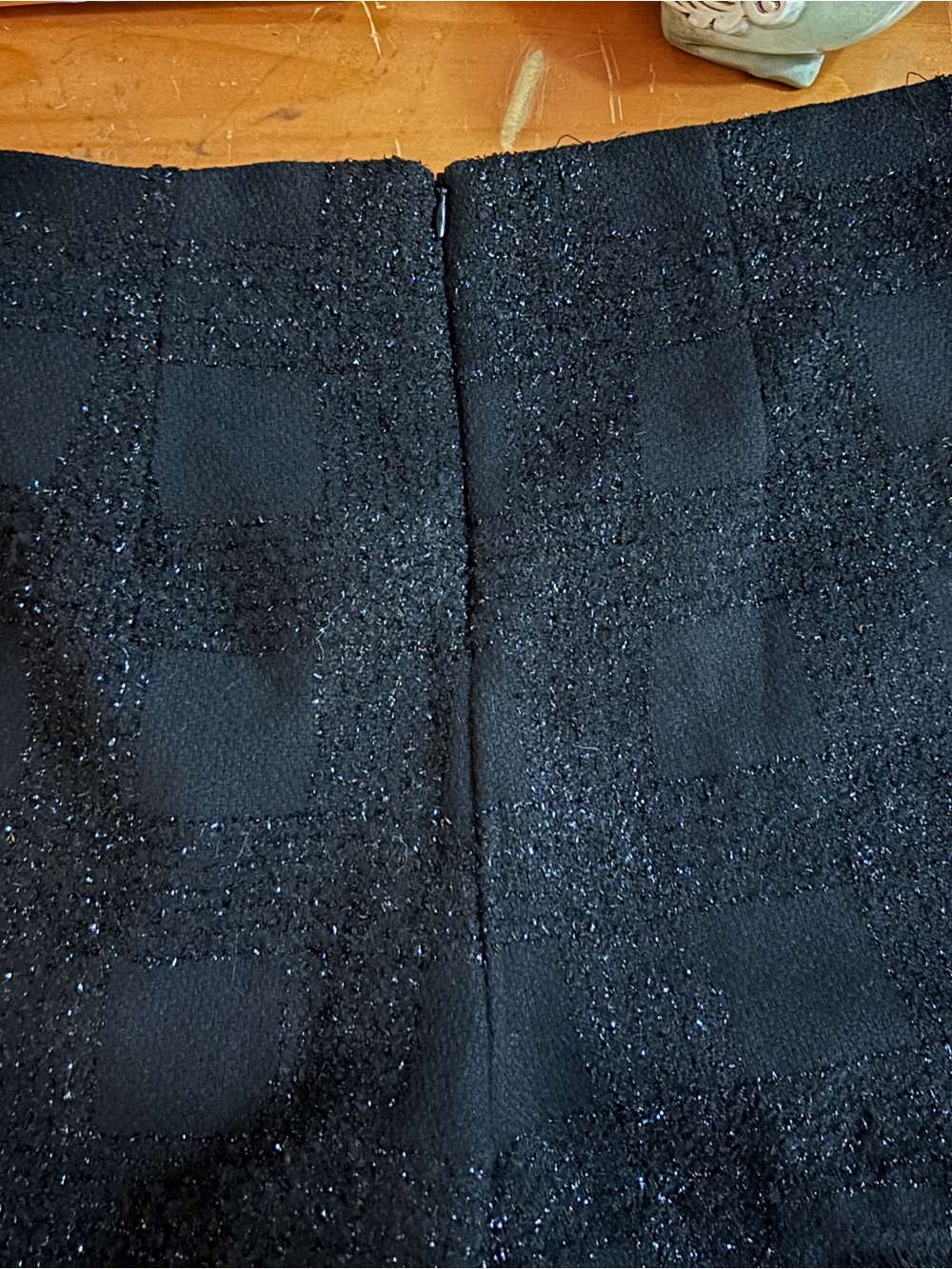 House of Harlow 1960 Black Tweed Jacket and Skort Set. Size Medium - Picture 4 of 10